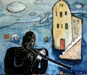 Old song, 2004, Oil on canvas, 120 x 140 cm