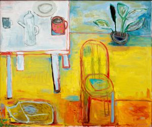  Chair, 2011, oil on canvas, 100 x 120 cm